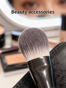 Yves Saint Laurent 3 PiecesEssential Brush Set - Lip, Eyeshadow & Foundation Brushes, All-In-One Makeup Kit YSL-GIFT-89 - Black - View 4