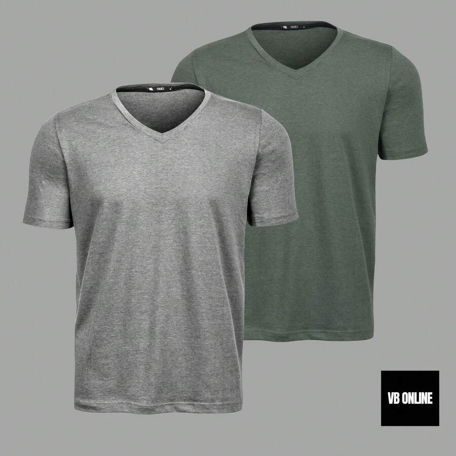 Men T-Shirts - Xám - Xem 1