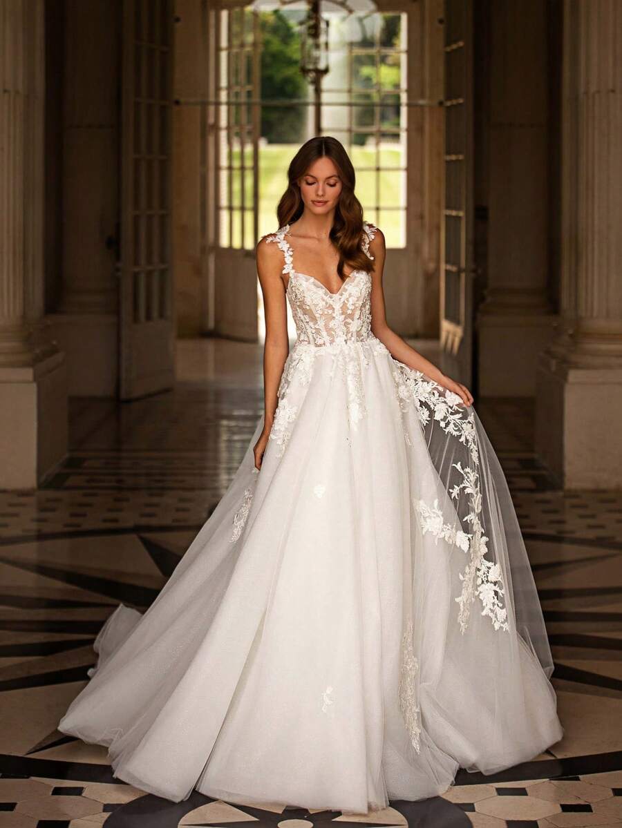 Wedding Dresses - 白色 - 查看 1