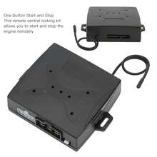 Car Keyless Entry System 12V Anti Theft One Button Start Remote Lock System Universal for Autos - Sistema de entrada sin llave para coche - Ver 3