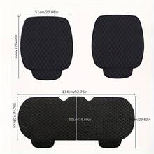 1pc/2pcs/3pcs Diamond Embroidered Car Seat Cushion Set, Soft & Comfortable Fabric, Elegant Design, Easy Installation, Suitable For All Vehicle Models, All Season Use - Cushion - View 8