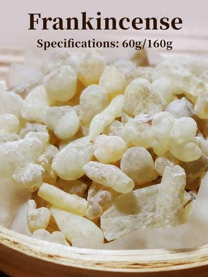 60g, 160g Natural Frankincense Resin, High Quality Frankincense, Long-Lasting Fragrance, Frankincense Aromatherapy, Organic Frankincense Resin, Air Freshener, Suitable For Aromatherapy, Yoga, Meditation, Bedroom And More.