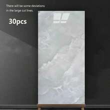 10/30pcs High Quality Thick Solid Color Pattern Peel And Stick Ceramic Tile Stickers/Ceiling Stickers/Floor Stickers, Made Of PVC And PE Material, Easy To Apply On Wall, Kitchen Backsplash, Bathroom, Home Decor - one-size - View 13