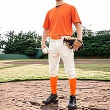 Baseball Socks And Belt Combo Set Youth Adult Knee - High Sock Men Adjustable Softball Socks And Belt - Lớn + Cam - Xem 7