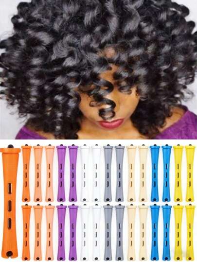 Curling Iron Set - Create Natural Wavy Curls - Suitable For Long, Medium And Short Hair DIY Styling, Curling Wand, No Heat Curling, Hair Styling Products And Accessories, Suitable For Salons, Travel Essential, Back To School Essential, Vacation Essential, Women Hair Accessories