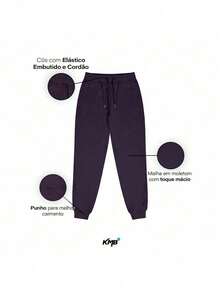 2-Piece Set: Sweatshirt And Denim Pants, Ready Made, 100% Cotton, Y2K Streetwear - màu đen - Xem 5