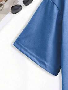 250th Anniversary T-Shirt - 2026 July 4th USA 250th Anniversary Celebration T-Shirt, 250th Anniversary Themed T-Shirt, Comfortable Casual Wear Suitable For All Seasons, A Great Gift For Friends And Family, Independence Day Celebration Apparel - 藍色 - 查看 4