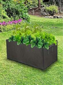 6pcs/4pcs/1pc Thickened Non-Woven Fabric Planting Bags With Handles, Suitable For Growing Vegetables, Flowers And Fruits, Can Be Used Indoor And Outdoor - Multicolor - View 10