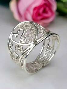 1 PC Charm Ring For Women For Valentine's Day Gift Wedding Anniversary Party Jewelry - 1# - View 4