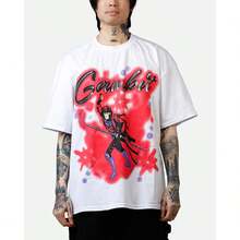 Super Value Hot  Plus Size T-Shirt 73Studio   Gambit Airbrush T-Shirt White Is The Best Gift For Friends And Fans - trắng - Xem 6