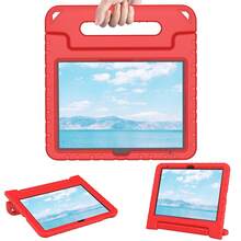 High-Quality Tablet Protective Case With Stand, Built-In Screen Protector, Shock-Resistant Lightweight Handgrip Cover - Red - View 13
