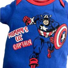 Marvel Multiprenda con diseño estampado para Bebé - Azul - Ver 3