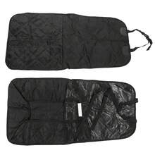 Dog Car Seat Cover Black Soft Waterproof Scratch Proof Oxford Fabric Pet Front Seat Cover Protector - Negro - Ver 5