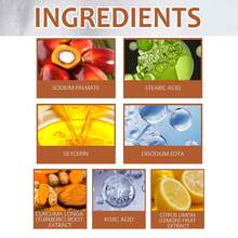 100g Lemon Turmeric Soap, Gentle Refreshing Brightening Skin Cleansing Moisturizing Bath & Face Wash Soap / Lemon Turmeric Aromatherapy Balm, Mild Non-Irritating, Alcohol-Free, Plant Extract, Relaxing & Invigorating - Multi Scents - View 3