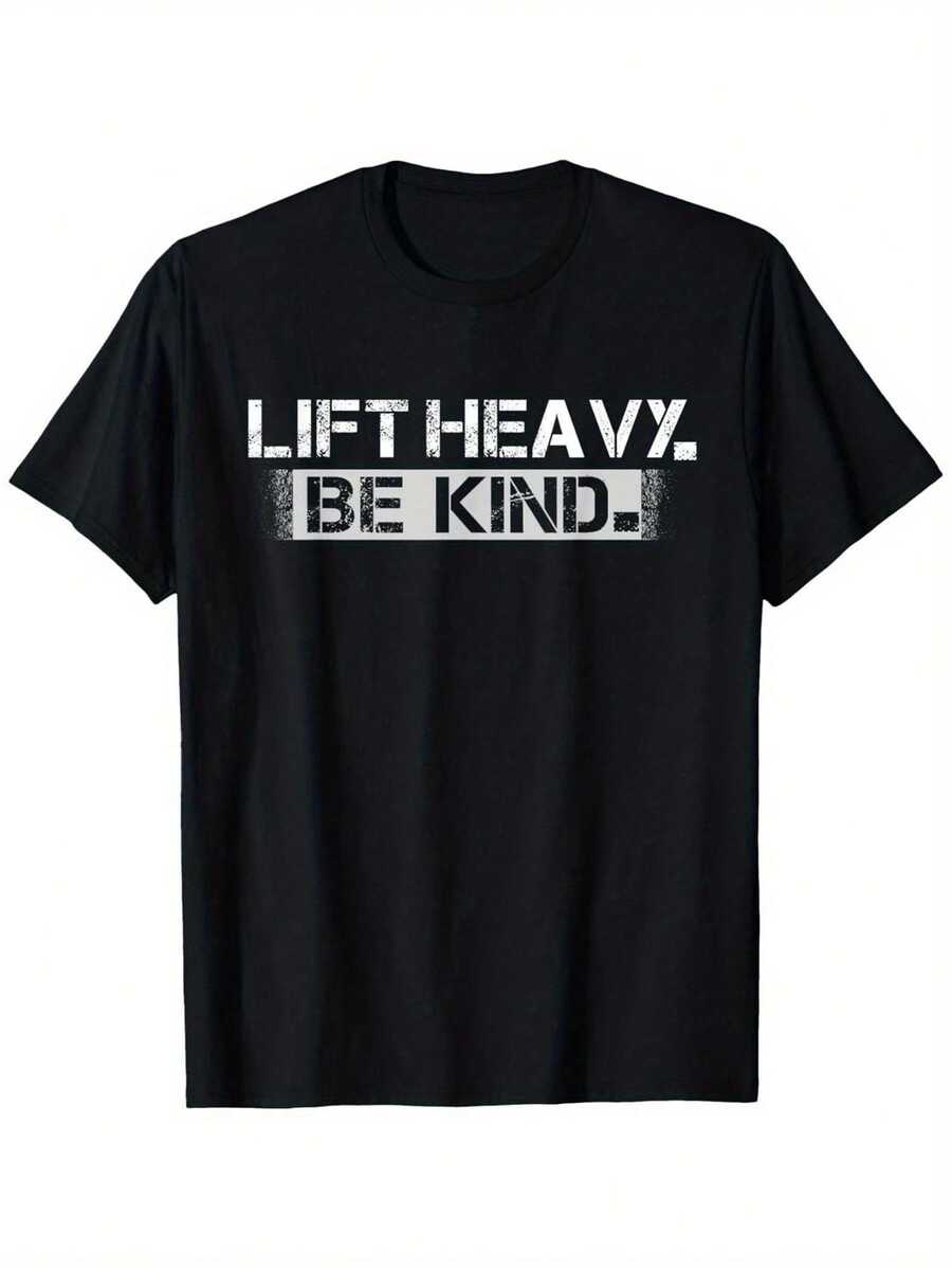 Be Kind Bruh Anti-Bullying T-Shirt - Women's Fitness Sports Short Sleeve, Soft Crew Neck T-Shirt, Kindness Week/Unity Day Gift (For Daughter/Wife) - Heavyweight Anti-Bullying Apparel, Machine Washable, Positive Energy Print Top, Casual Style, Durable Fabr - 黑色 - 查看 1