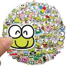 100/50 unidades Pegatinas lindas de Sanrio para equipaje, funda de teléfono, portátil, cuaderno, regalos - 100 piezas - Ver 3