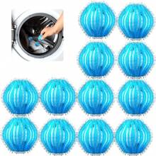 1pc/3pcs/5pcs Reusable Washing Machine Pet Hair Remover Ball - Anti- Laundry Ball, Blue Plastic Design, No Electricity Needed, Gentle Fabric Care, Plastic Pet Hair Removal Tool For Washing Machine, Laundry Room Essential, Textured Surface, Long-Lasting Material, Household Cleaner, Easy To Use, Sturdy Construction, Household Cleaning Supplies - A - View 6