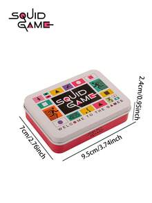 Netflix 1 Set Official  5-Color 5-Pointed Star Throwing Game Set, 6-Foot 5-Item Challenge Interactive Game, Creative Version Of Childhood Stone Skipping Game, Suitable For Family, Friends Gathering, Birthday Party, Christmas And Other Occasions - View 2