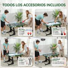 HOMCOM Foosball Table - Multicolor - View 5