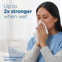 Hyerdrating Facial Tissue Sheet Set, One Family Pack (124 Sheets) - 124 片裝(1 包) - 查看 4