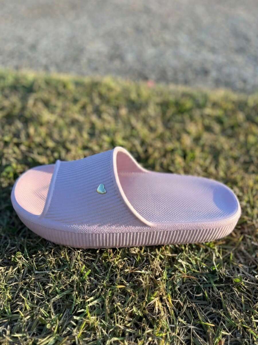 Meleve Cloud Slide Flip Flops Original 100% EVA Comfortable Women's Casual - 乾枯玫瑰色 - 查看 1