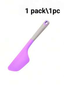 This One-Piece Wide Silicone Spatula Is Made Of Silicone, Heat-Resistant, And Has A Hanging Hole On The Handle. Suitable For Baking, Cooking And Mixing, Easy To Clean. - Multicolor - View 11