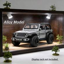 1:36 Scale Four-Door Openable Convertible Alloy Model Off-Road Vehicle Display Piece. - Compact And Exquisite. - Perfect As A Gift Or Desk Ornament. - Multicolor - View 4
