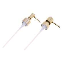 1个金属浴室液体皂液器马桶洗手液替换泵，带塑料罐管，适用于浴室 - 彩色 - 查看 6