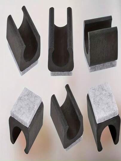 2/4pcs Chair Leg Protectors With U-Shaped Plastic Leg Covers And Felt Pads, Designed For Cantilever Chairs. The Chair Leg Covers With Felt Pads And Plastic Bases Are An Ideal Choice To Protect Tiles And Hardwood Floors, Ensuring Smooth Movement Of Chairs In Homes, Kitchens, Offices And Dining Rooms. The Rounded Base Design Reduces Noise, And The Black Leg Covers Are Scratch-Resistant And Durable. Get Ready To Protect Your Chairs, Recliners, Cushions And Slipcovers!