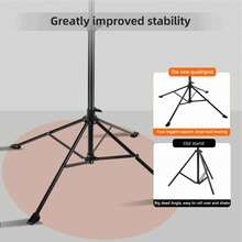 Fondo de fotografía de cuatro patas de 2 x 3 metros - Negro - Ver 7