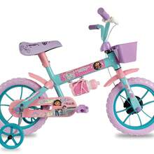 Bicicleta Infantil Aro 12 A Casa Mágica da Gabby Verden Bikes - Malva - Visão 5