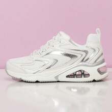 Skechers SKECHER STREET Series Women's Casual Shoes, Minimalist Daily Casual Sports Shoes, 177425-WSL - White/Silver - View 1