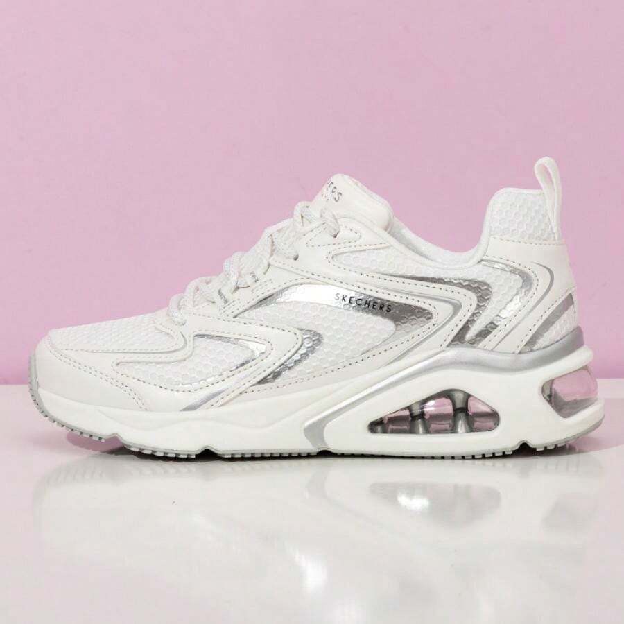 Skechers SKECHER STREET Series Women's Casual Shoes, Minimalist Daily Casual Sports Shoes, 177425-WSL - White/Silver - View 1