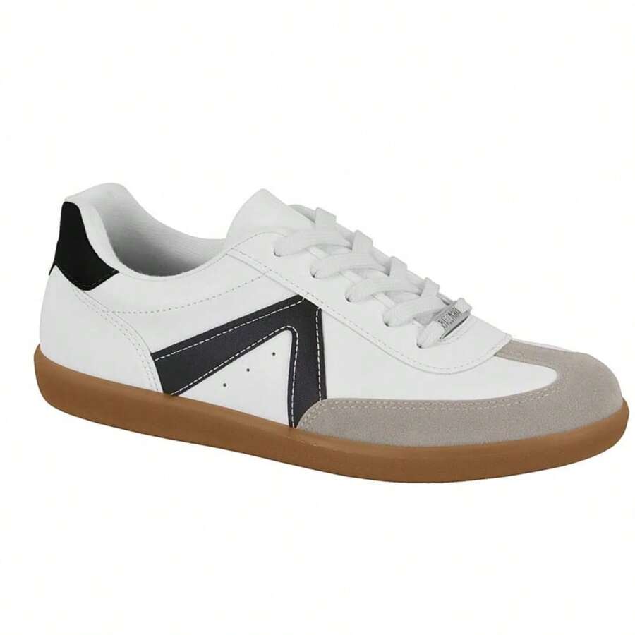 Vizzano White Women's Casual Sneakers With Cutouts, Soft 1430102 - 黑白 - 查看 1