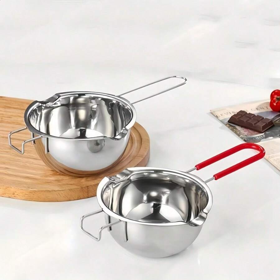 Stainless Steel Double Boiler Pot - Culinary Companion For Chocolate, Butter, Candy Making - PVC-Free Kitchen & Restaurant Essential - View 1