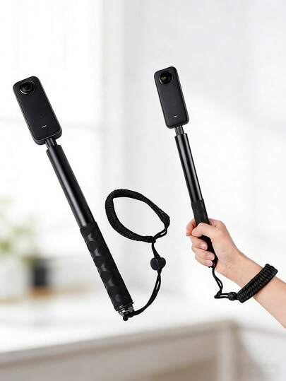 Adjustable 1/4" Screw Camera Wrist Strap - Premium Nylon Anti-Lost Hand Lanyard For Insta360 Selfie Stick, DSLR, DJ I, Smartphone Gimbal | Secure & Lightweight For Travel & Vlogging