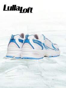 New Balance NB 530 Blue White– Men's/Women's Lifestyle Sneakers – Shoes For Unisex -Vintage-Autumn & Winter & Spring & Summer-Inspired Running Shoes, Shock-Absorbing Comfort, Gym To Streetwear Casual Wear -Back To School- Mother's Day Gifts-Father's Day Gift –U530FNA - Xanh lam/Trắng - Xem 4
