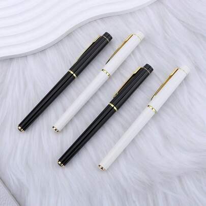 Unisexkulspetspenna av premiumkvalitet, penna med svart bläck, presentpenna för företag, kontorsmaterial, skrivpenna för studenter