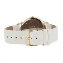 Orient Women's Quartz Leather Strap Watch FUT0H004W0 - White - View 4