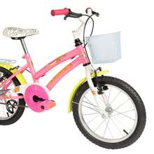 Bicicleta Infantil Aro 16 Lolla Branca Laranja Verden Bikes - Rosa chiclete - Visão 6