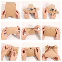 20pcs Mini Packaging Bags, Lace Small Paper Bags, Ribbon Bow Delicate Packaging Bags, Gift Boxes, Small Gift Bags, Suitable For Wedding Party, Candy Packaging - Lace-trimmed Paper Bag - View 10