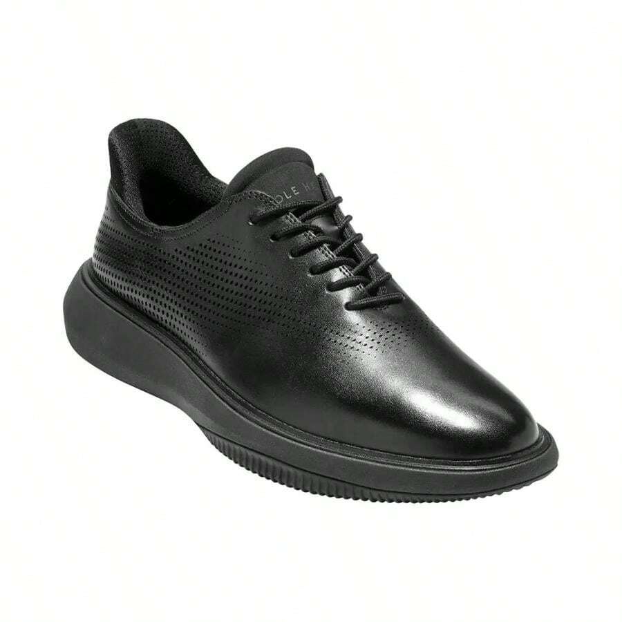 Cole Haan Men's Grand Phaze Laser Quick-On Lace-Up Oxford Shoes | | Men Casual Athletic Shoes - 黑色 - 查看 1