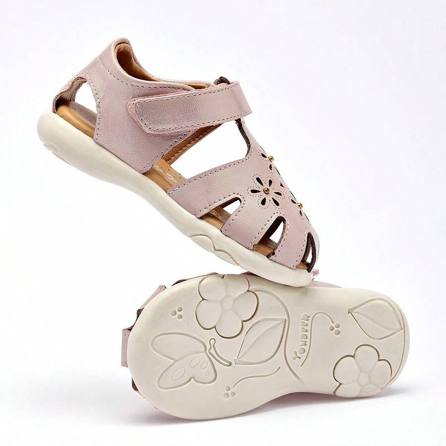 Pakar Zapaterias Yondeer Pink Sandal For Girls. - 粉色 - 查看 1