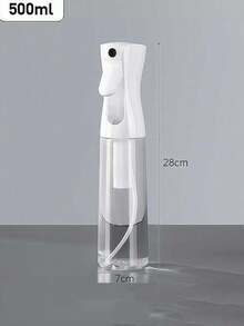 1pc 200ml/300ml/500ml Multi-Purpose Continuous Spray Bottle, High Pressure Sprayer, Ultra Fine Mist, Makeup Spray Bottle, Gardening Sprayer, Hair Spray Bottle. Refillable Fine Mist, Suitable For Hair Salon, Cleaning, Plants, Essential Oils, Office, Outdoor, Portable, Brush On Back For Barber Salon Beauty Travel Essential,Hair Products, Home Sleeping Bath Decor Hair Styling Kit Hair Tool Kit,Summer,Holiday - Multicolor - View 5