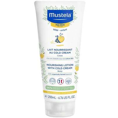 Lozione corpo per bebè Mustela con crema fredda 200ml | Idratazione profonda e texture morbida per pelle secca o esposta al freddo | Ingredienti di origine naturale | Dalla nascita ✅ Consegna 24/72h in Spagna (Penisola) | Beauty Explotion | Il tuo negozio di bellezza e trucco - Esplodi la tua versione migliore.