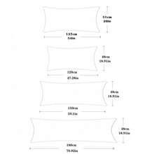 1件纯色柔软装饰枕套,情侣枕套,双人枕套,素色长款枕套,多种尺寸可选,适用于家庭、酒店、度假,装饰拉链,不含枕芯,可拆卸,可机洗,方便携带 - 奶油白 - 查看 12
