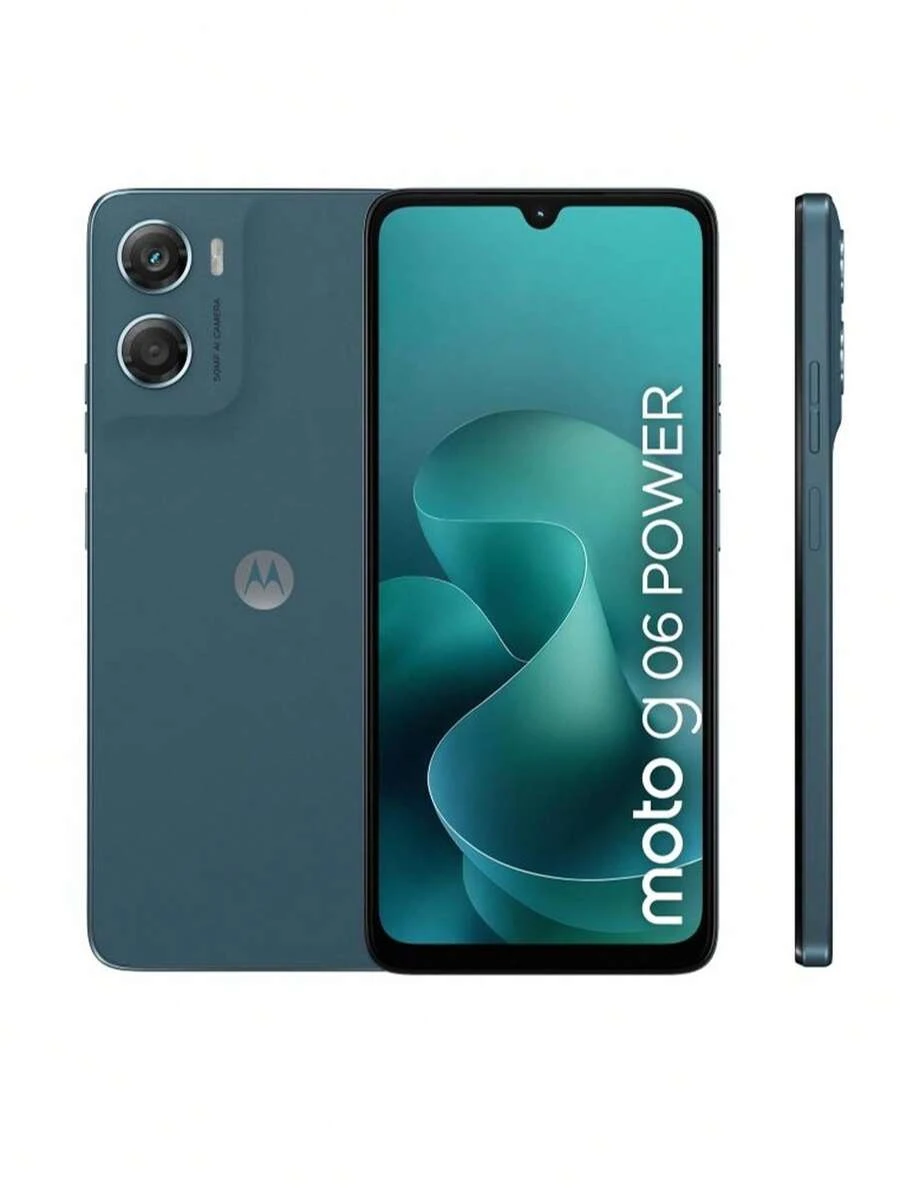 Motorola G06 Power 256Gb Color Azul Nuevo Libre 7000 mAH - Tipo de Enchufe A USA (110-127V) - Ver 1