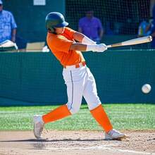 Baseball Socks And Belt Combo Set Youth Adult Knee - High Sock Men Adjustable Softball Socks And Belt - Lớn + Cam - Xem 4