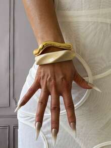 Bộ 3 vòng tay bản rộng mạ vàng, quà tặng dành cho nữ. - Nhiều màu - Xem 7