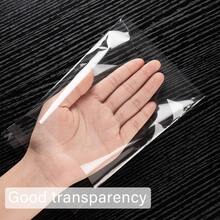 100pcs Transparent Self-Sealing OPP Plastic Bags, Resealable Gift Packaging Bags For Jewelry, Accessories, Party Favors, Toys, Clothes, Shirts, Pants, Apparel, Suitable For Travel, Storage, Packaging, Holidays, Gifting, Shipping And More - Transparent 100 - View 3